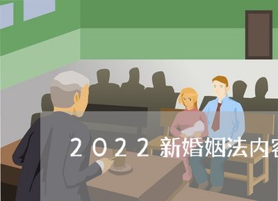 2022新婚姻法内容/2023112480714