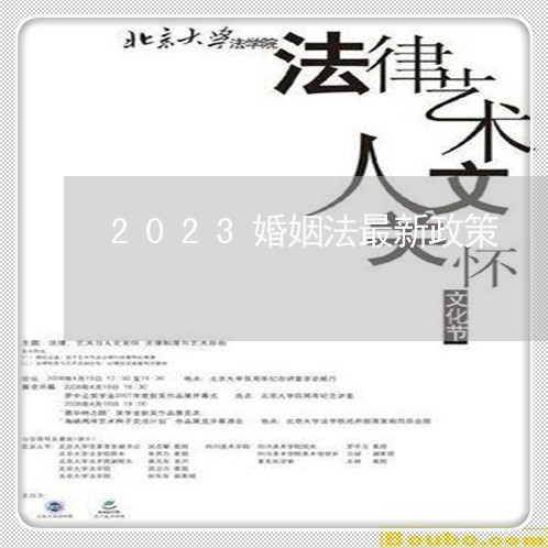 2023婚姻法最新政策/2023112437160