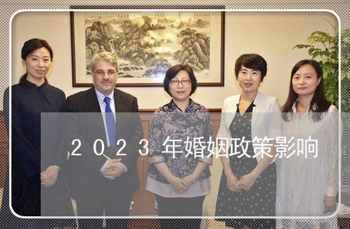 2023年婚姻政策影响/2023112446168