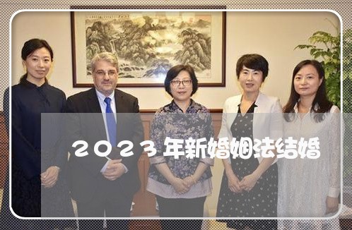 2023年新婚姻法结婚/2023112363628