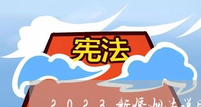 2023新婚姻法说明/2023112473615