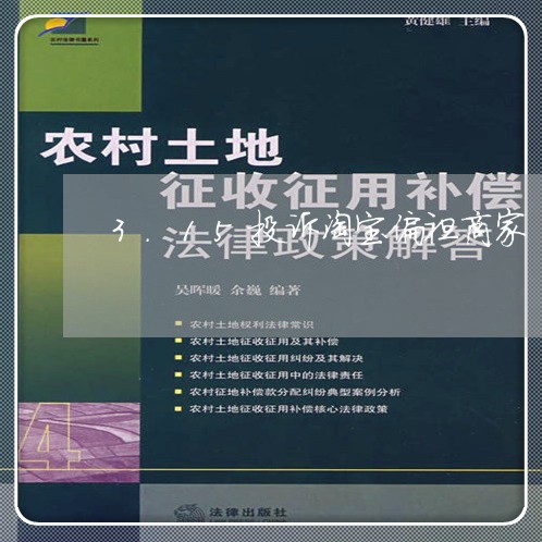 3.15投诉淘宝偏袒商家/2023022853595