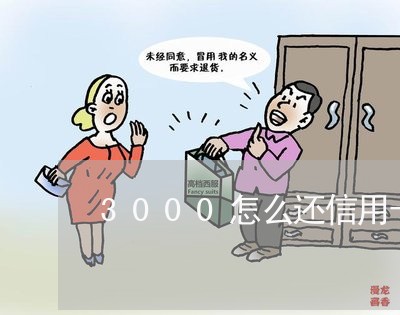 3000怎么还信用卡/2023092882103