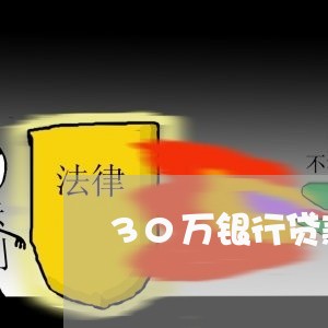 30万银行贷款协商还款/2023092536153