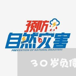 30岁负债30万怎么办/2023061702784