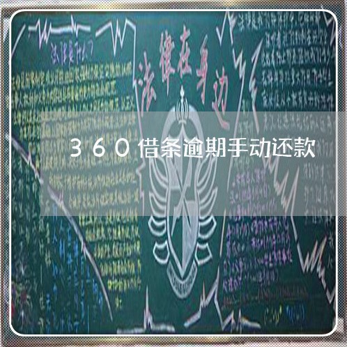 360借条逾期手动还款/2023062237271