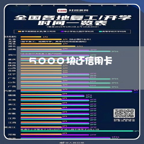 5000块还信用卡/2023072359289