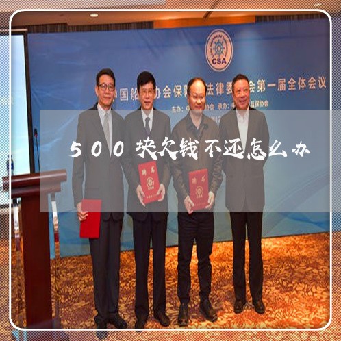 500块欠钱不还怎么办/2023091515068