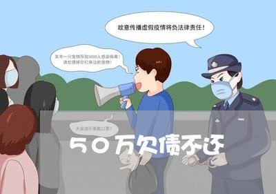 50万欠债不还/2023111164261