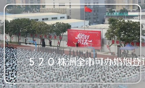 520株洲全市可办婚姻登记/2023112718249