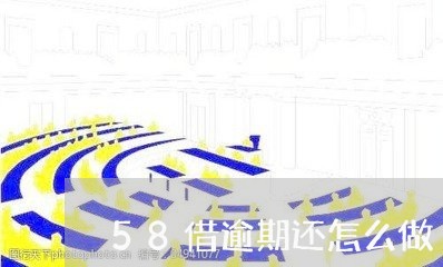 58借逾期还怎么做/2023060907050