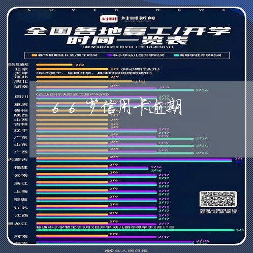 66岁信用卡逾期/2023111986462