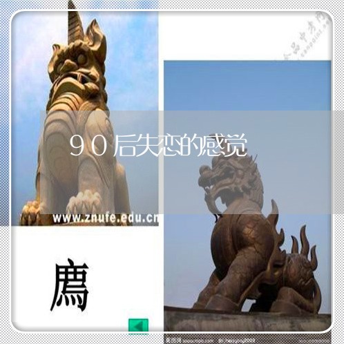 90后失恋的感觉/2023100783794