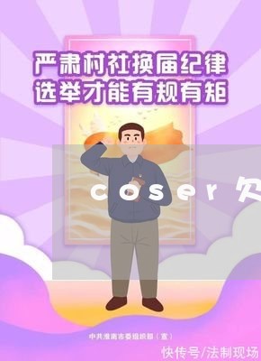 coser欠钱不还/2023111127379