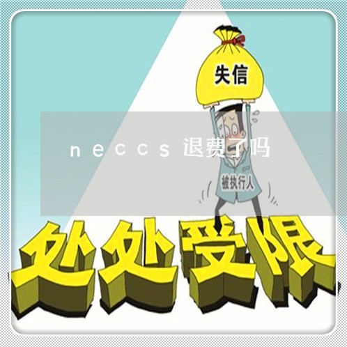 neccs退费了吗/2023061873714