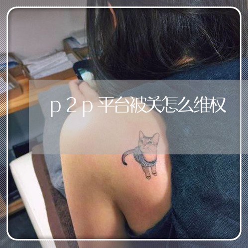 p2p平台被关怎么维权/2023052308482