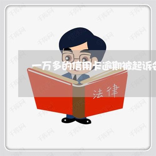 一万多的信用卡逾期被起诉会怎样/2023091429583