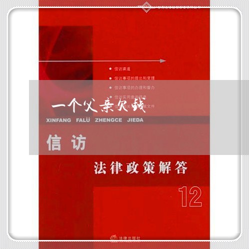 一个父亲欠钱/2023121983504