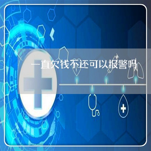 一直欠钱不还可以报警吗/2023093042592