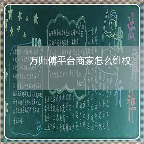 万师傅平台商家怎么维权/2023062444827