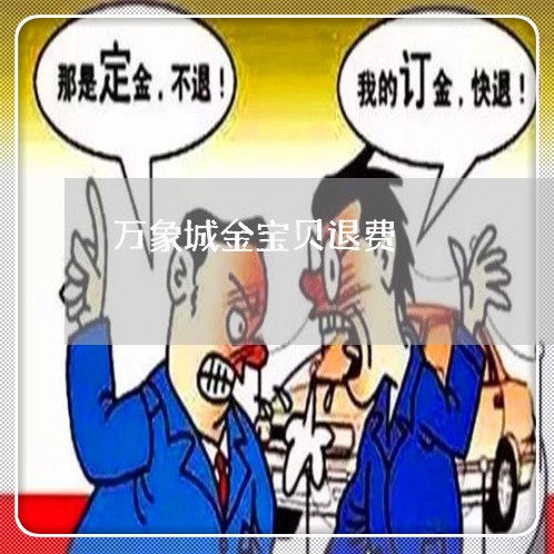 万象城金宝贝退费/2023060407147