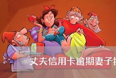 丈夫信用卡逾期妻子担保/2023072139169