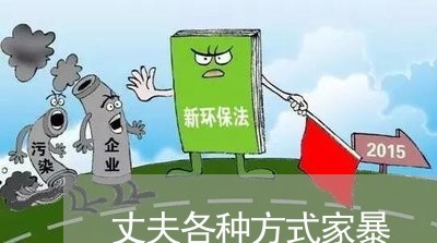 丈夫各种方式家暴/2023101196137