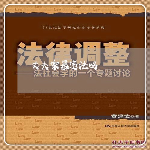 丈夫家暴违法吗/2023090540293