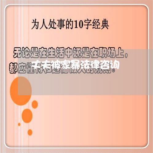 丈夫被家暴法律咨询/2023110796947