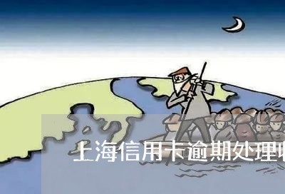 上海信用卡逾期处理收费标准/2023091327149