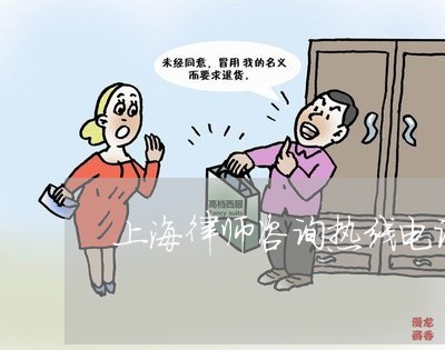 上海律师咨询热线电话/2023032587260