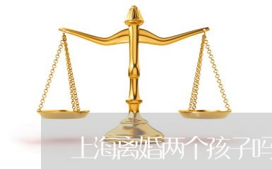 上海离婚两个孩子吗/2023110441582