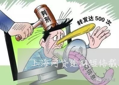 上海网贷逾期短信截图/2023111571581