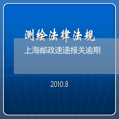 上海邮政速递报关逾期/2023111474825