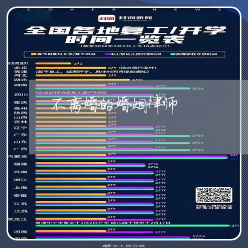 不离婚的婚姻律师/2023081281705