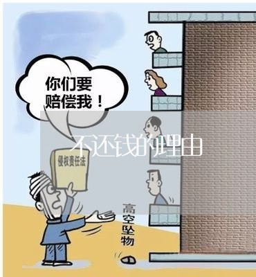 不还钱的理由/2023100994170