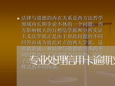 专业处理信用卡逾期文案/2023112593927