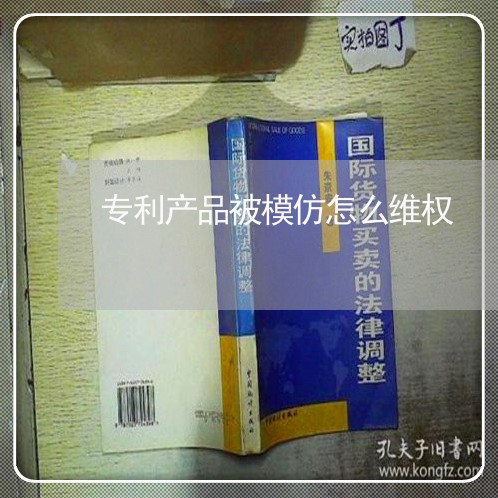 专利产品被模仿怎么维权/2023062491705