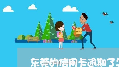 东莞的信用卡逾期了怎么办/2023050406270