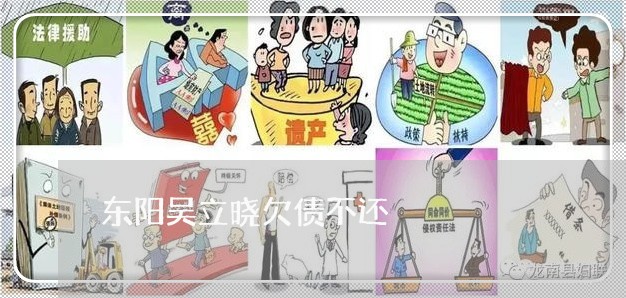 东阳吴立晓欠债不还/2023102584725