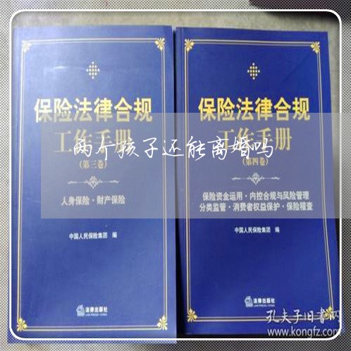 两个孩子还能离婚吗/2023110339591