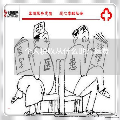 个人税收从什么地方退费/2023052042625