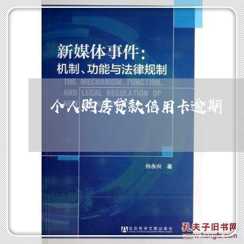 个人购房贷款信用卡逾期/2023100674038