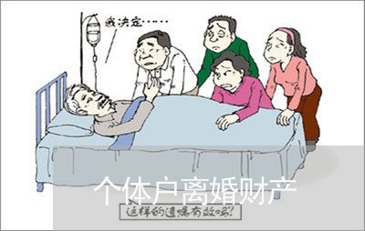 个体户离婚财产/2023121952504