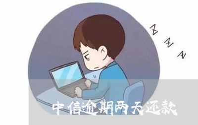 中信逾期两天还款/2023081381693