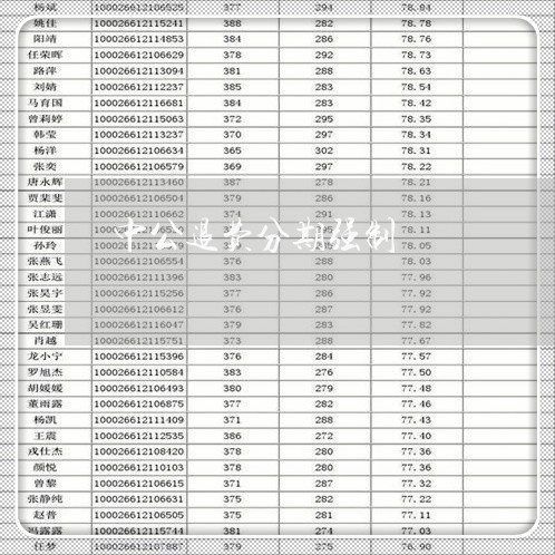 中公退费分期强制/2023042749474