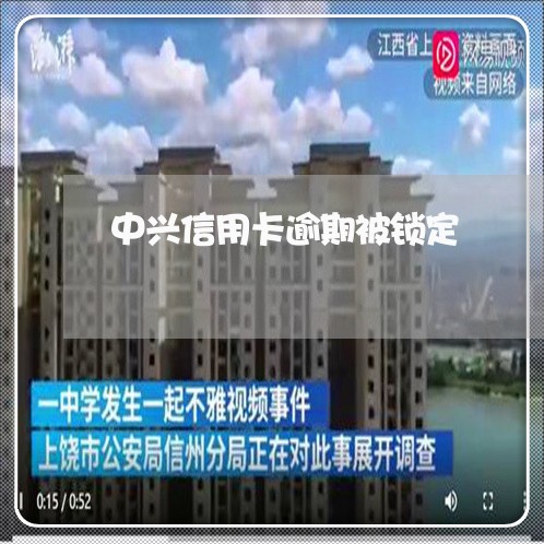 中兴信用卡逾期被锁定/2023112628149