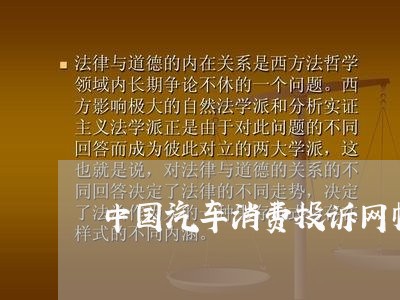 中国汽车消费投诉网帕萨特/2023030965715