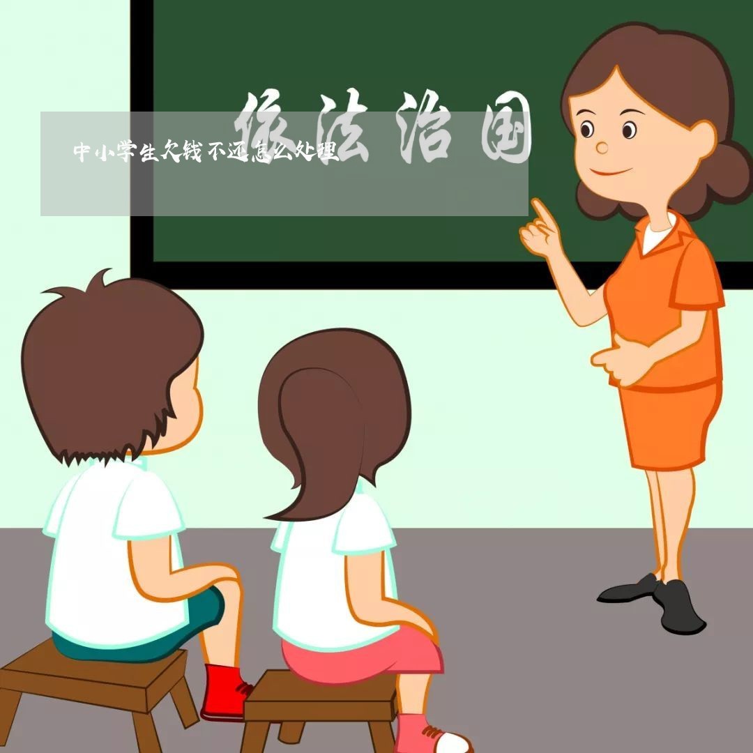 中小学生欠钱不还怎么处理/2023120503915