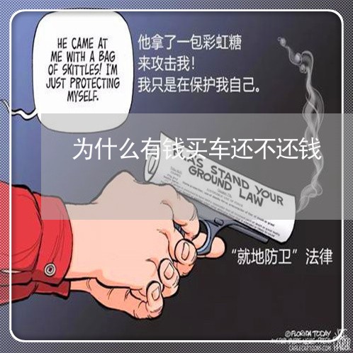 为什么有钱买车还不还钱/2023120871502